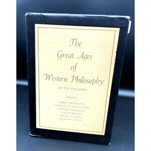 Vtg. The Great Ages of Western Philosophy HC Complete Box Set by Anne Frematle
